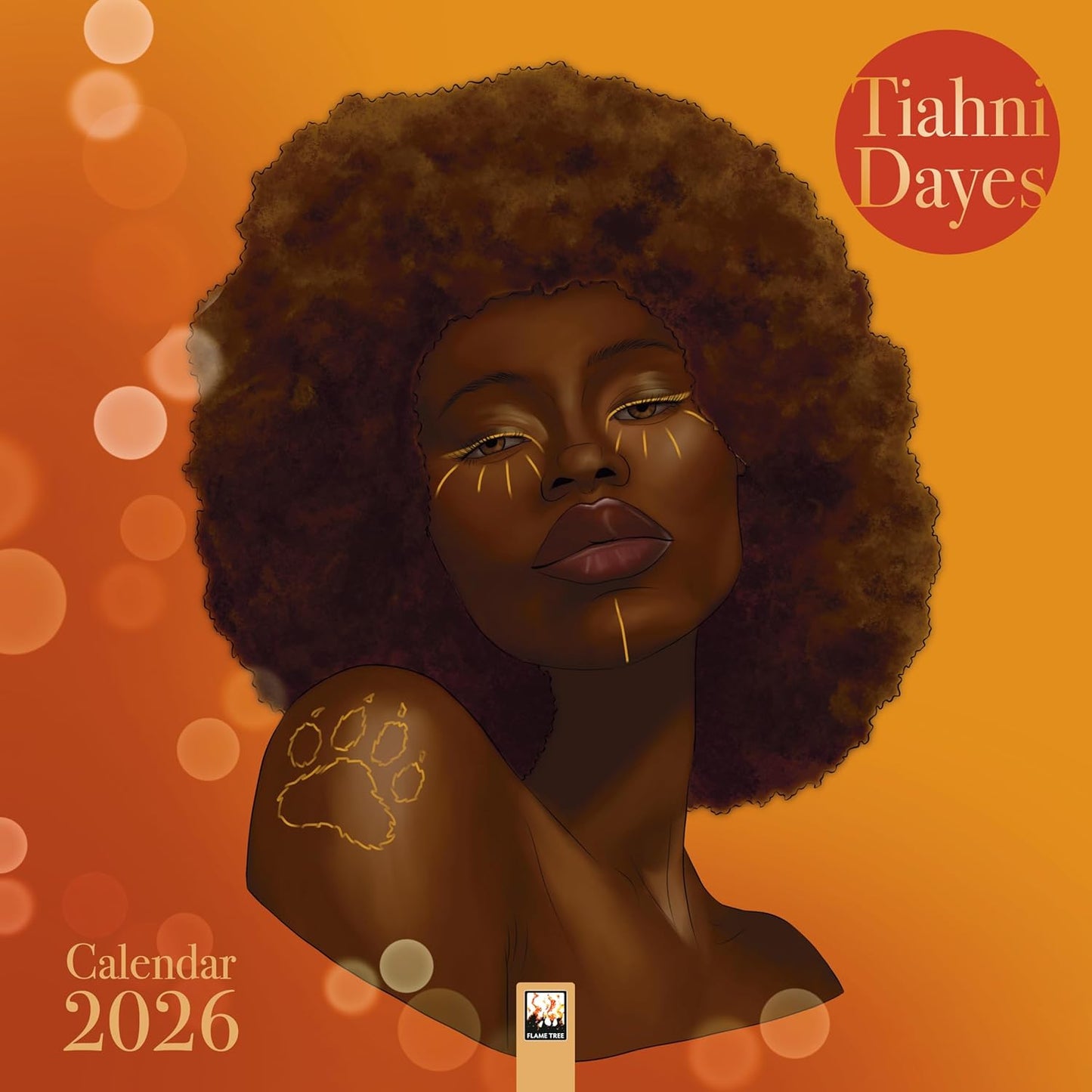 TIAHNI DAYES HOUSES OF THE ZODIAC 2026 WALL CALENDAR