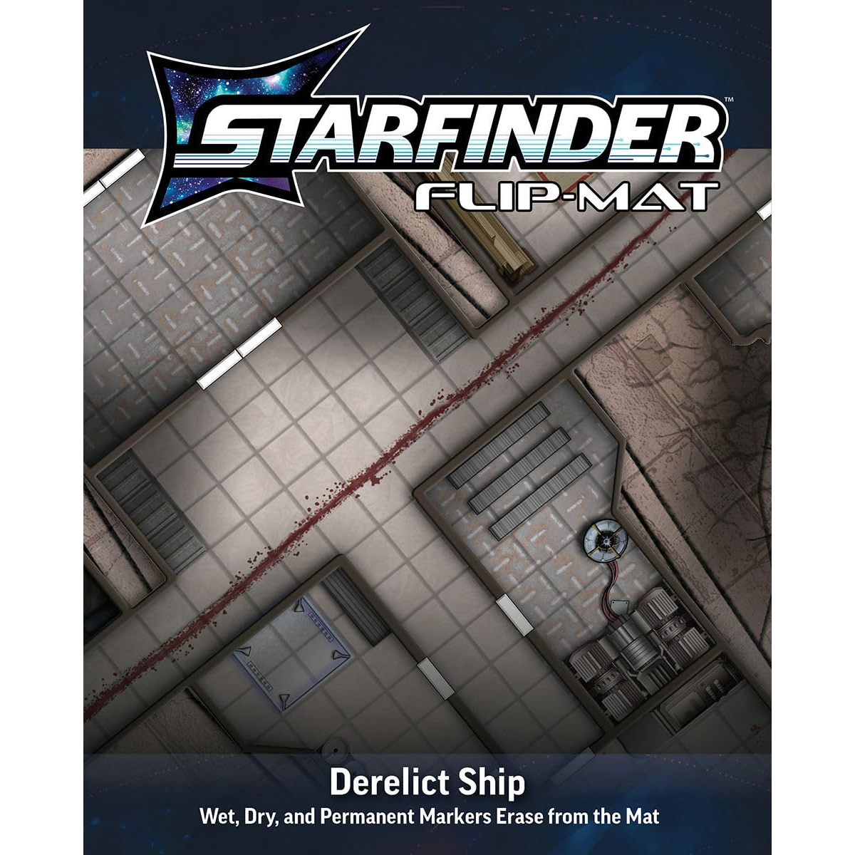 STARFINDER FLIP MAT DERELICT STARSHIPS