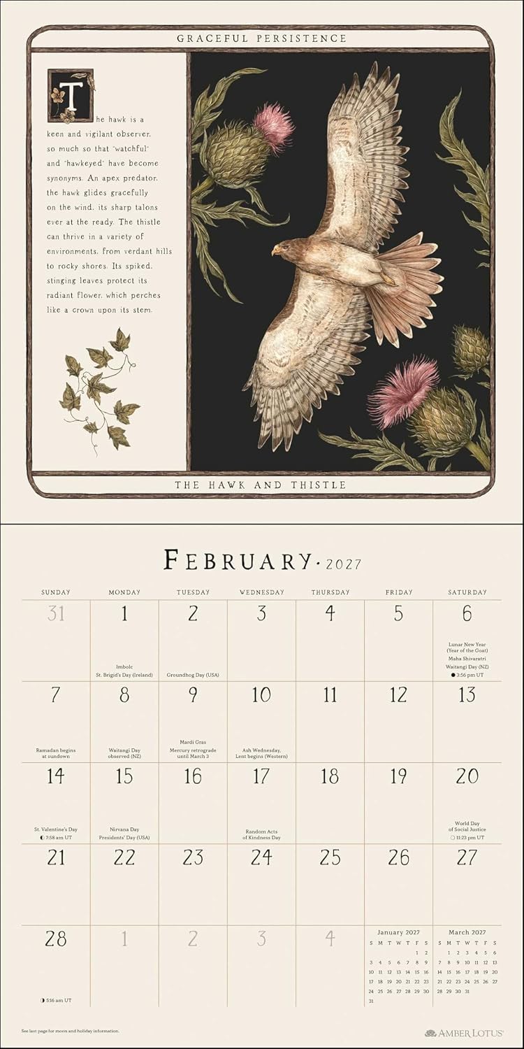WOODLAND WARDENS 2027 WALL CALENDAR BY JESSICA ROUX