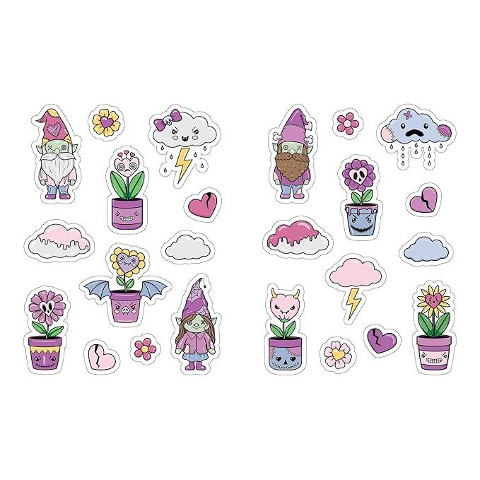 THE CREEPY CUTE LOVE STICKER BOOK