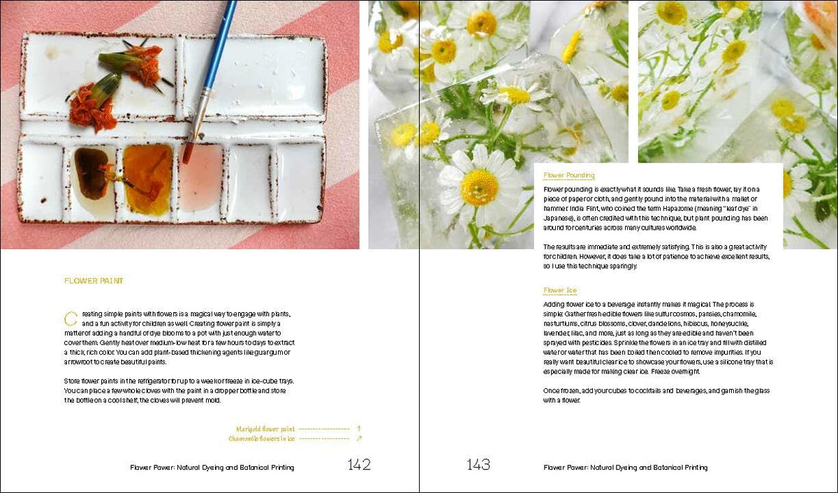 FLOWERPRINT: THE WILD, WONDERFUL WORLD OF BOTANICAL DYEING BY AMANDA DE BEAUFORT