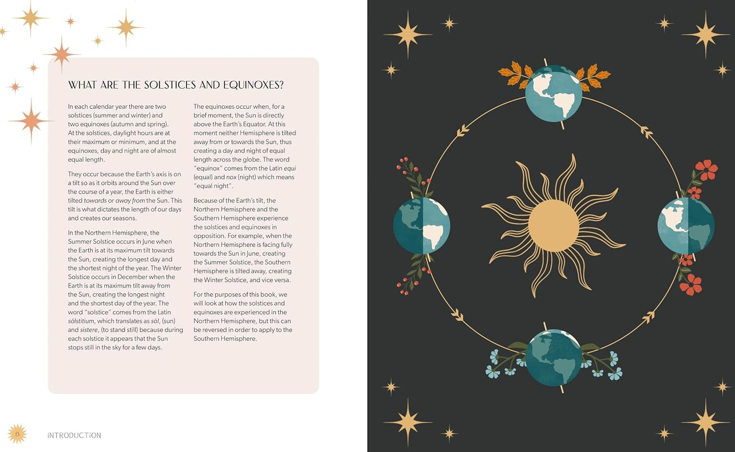 THE SOLSTICE YEARBOOK: A YEAR OF RITUALS, FESTIVALS AND ANCIENT MAGIC FOR MODERN LIFE BY VICTORIA HARRISON, ILLUSTRATED BY LAUREN SPOONER
