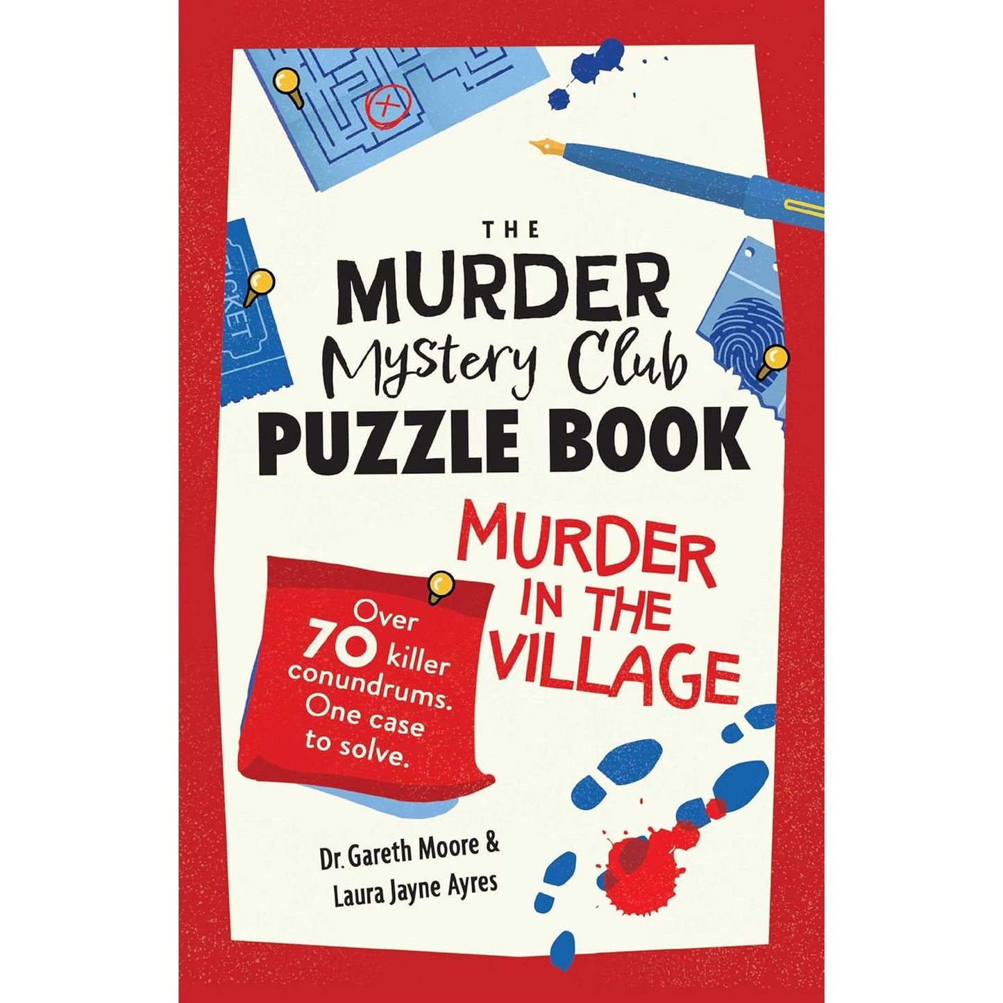 THE MURDER MYSTERY CLUB PUZZLE BOOK: MURDER IN THE VILLAGE