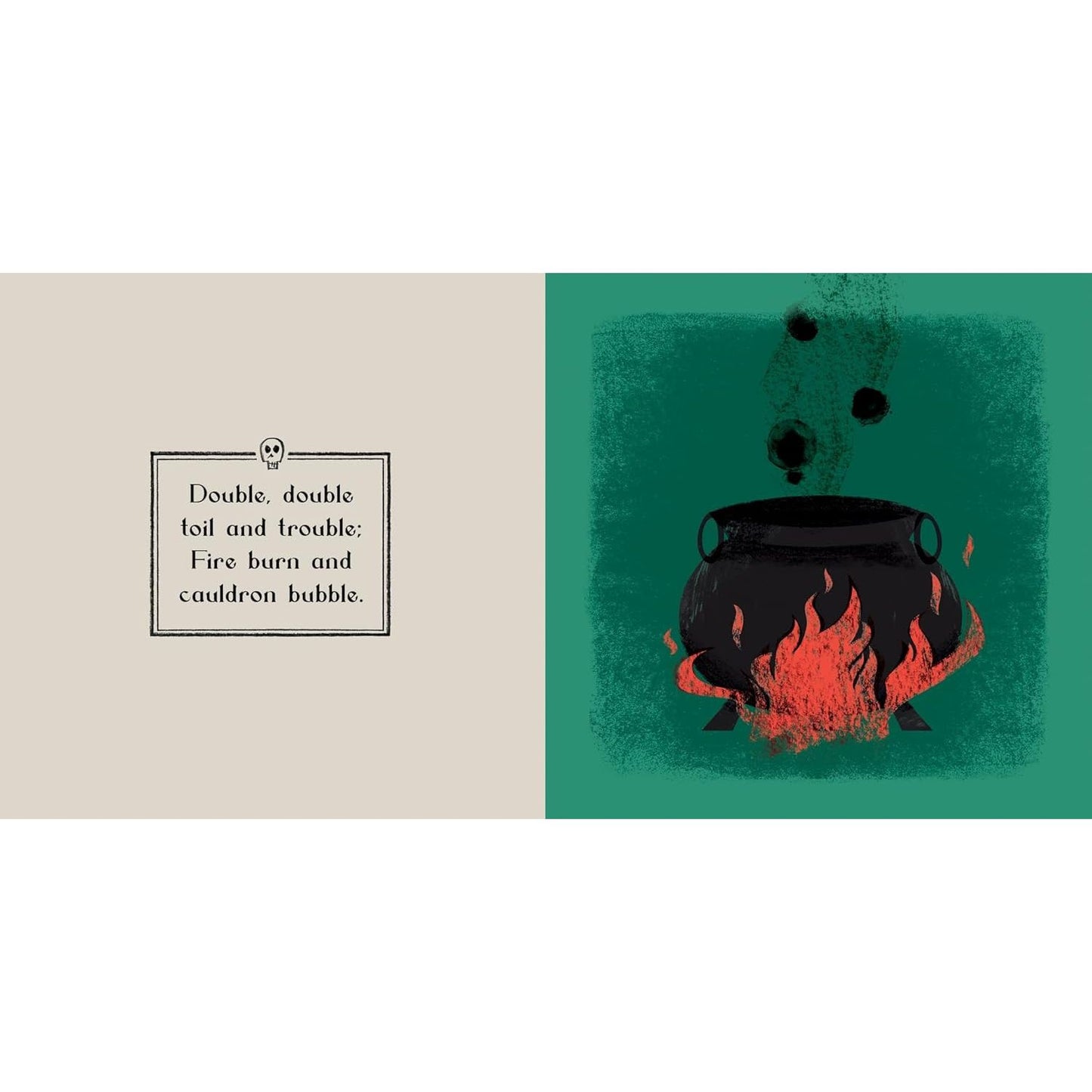 MACBETH: A POTION PRIMER BY JENNIFER ADAMS & ART BY ALISON OLIVER BOARD BOOK