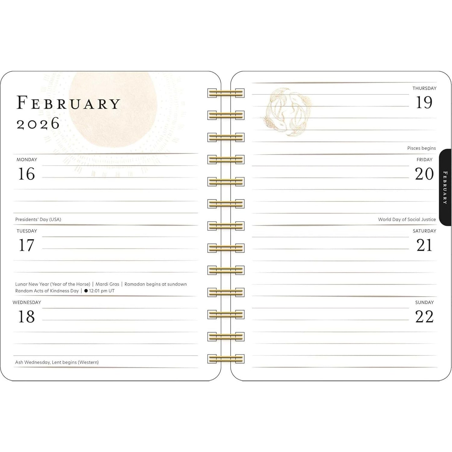 YEAR OF THE WITCH WEEKLY PLANNER 2026