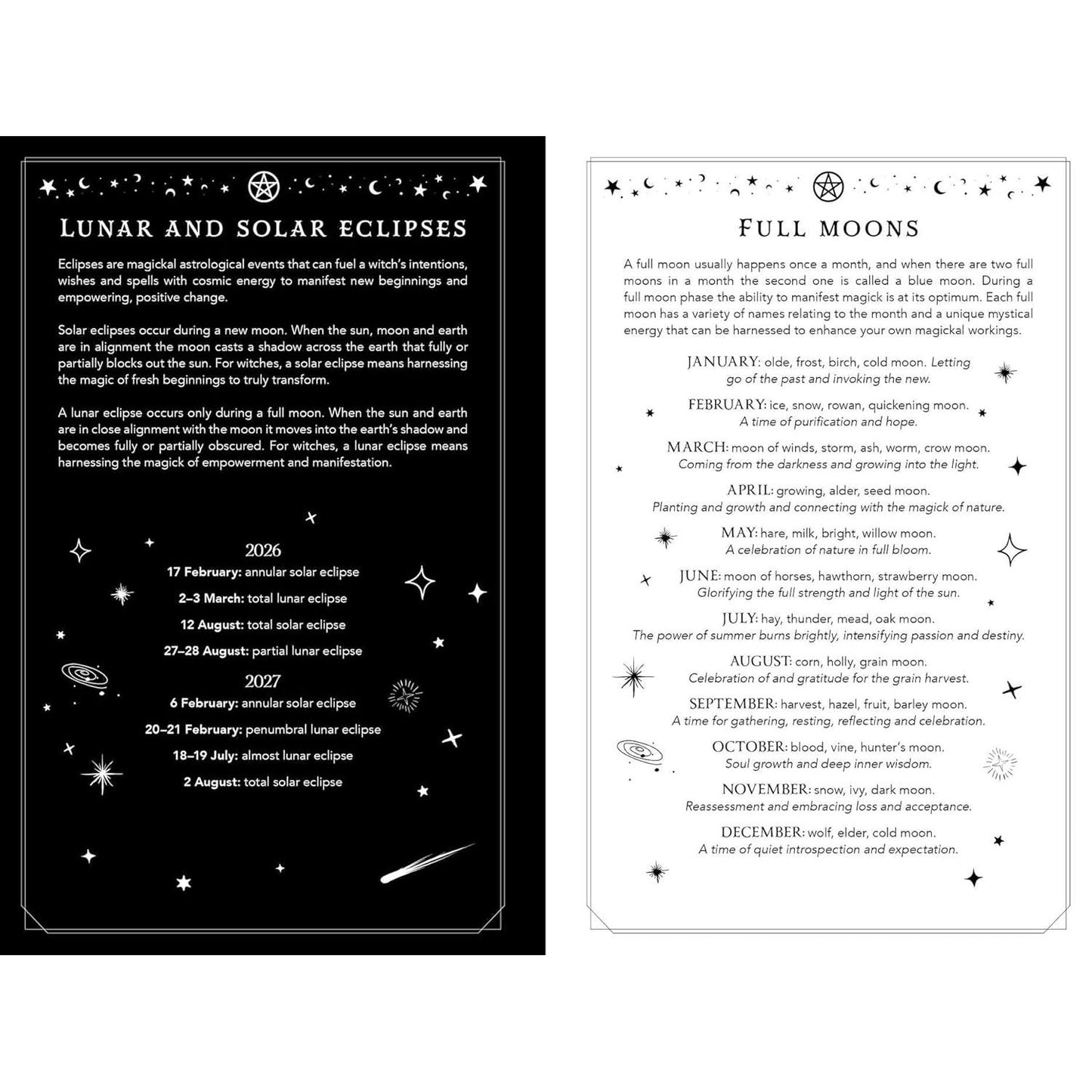 2026 WITCH'S DIARY (NORTHERN HEMISPHERE)