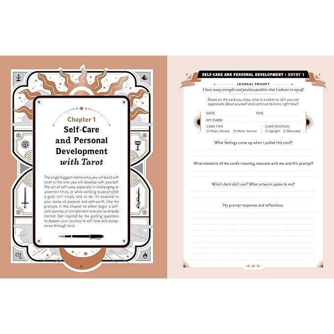 THE ONE CARD TAROT JOURNAL BY MARIA SOFIA MARMANIDES