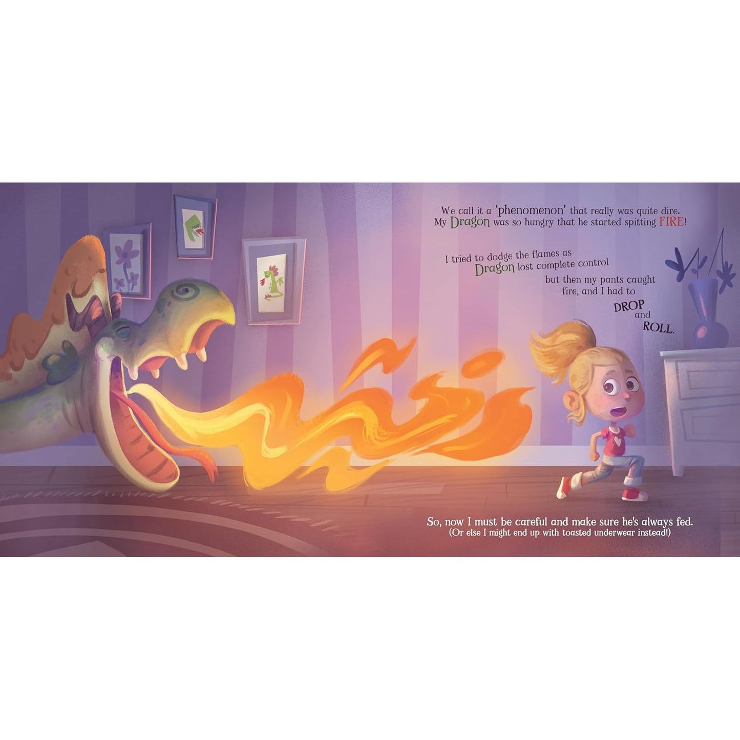 UH OH! MY DRAGON'S HUNGRY BY KATIE WAEVER AND CANER SOYLU