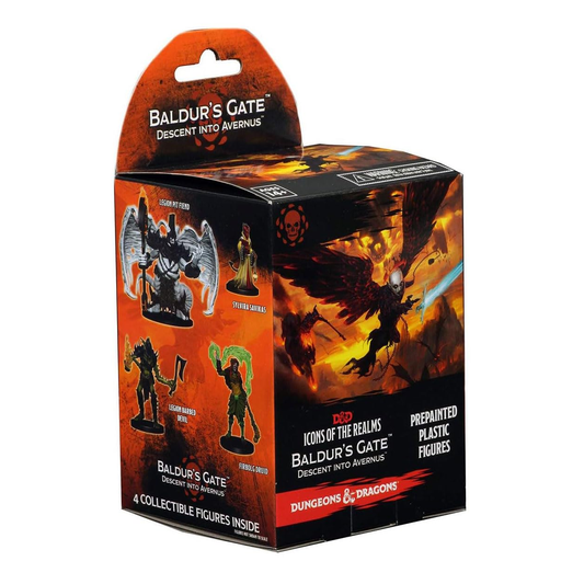 D&D ICONS OF THE REALMS BALDUR'S GATE DESCENT INTO AVERNUS BOOSTER PACK
