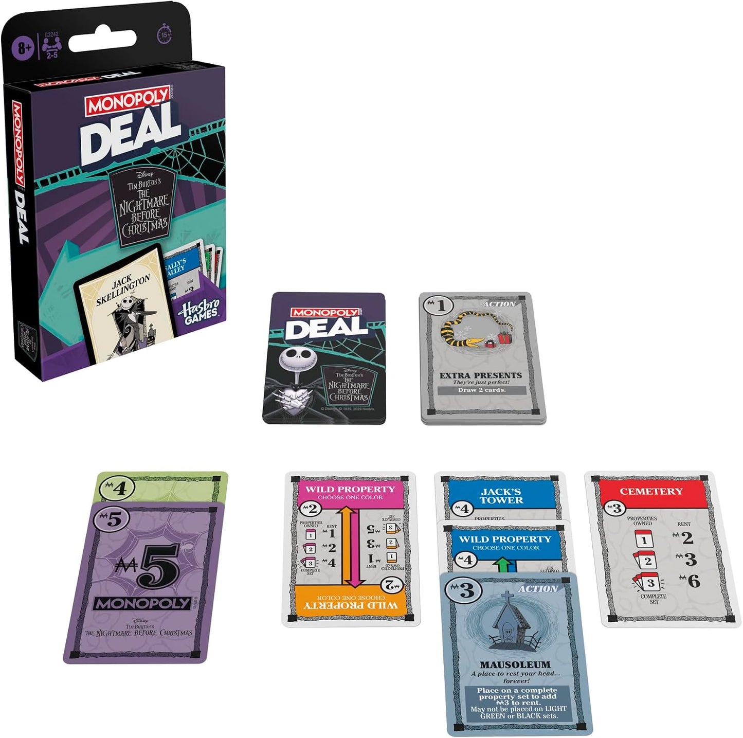 MONOPOLY DEAL: TIM BURTON'S THE NIGHTMARE BEFORE CHRISTMAS EDITION