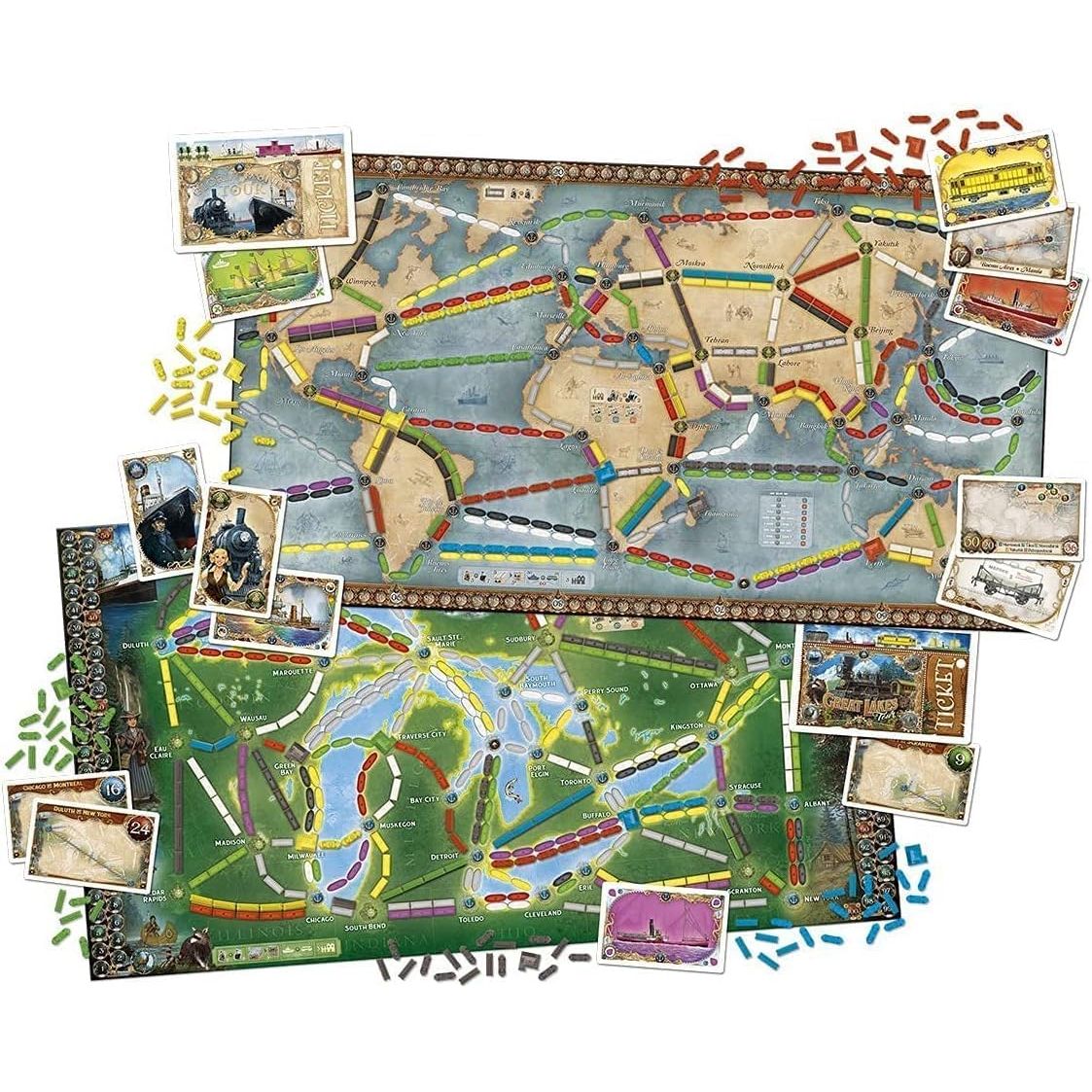 TICKET TO RIDE RAILS AND SAILS