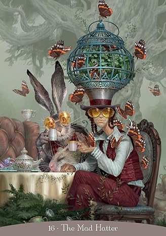 ALICE IN WONDERLAND ORACLE CARDS BY PAOLO BARBIERI