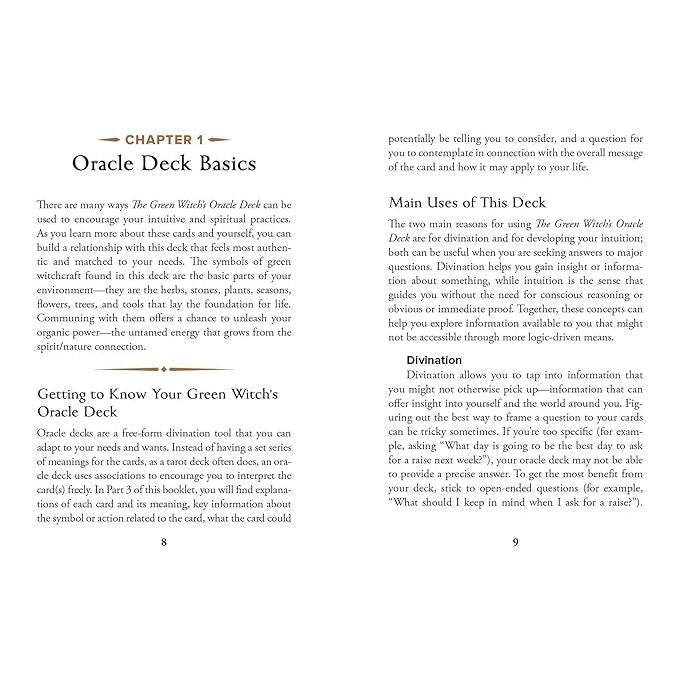 THE GREEN WITCH'S ORACLE DECK