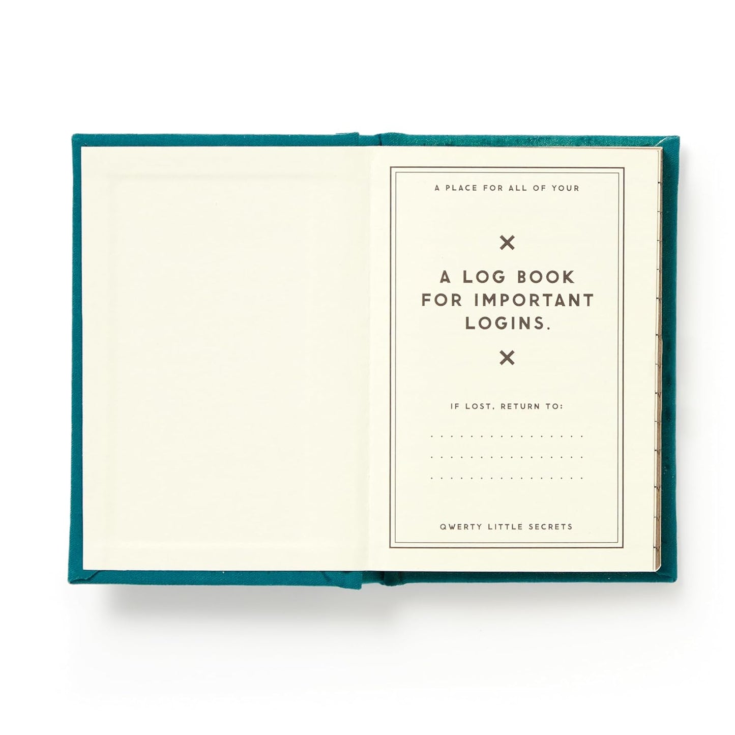 TINY PASSWORD DIARY - POCKET JOURNAL