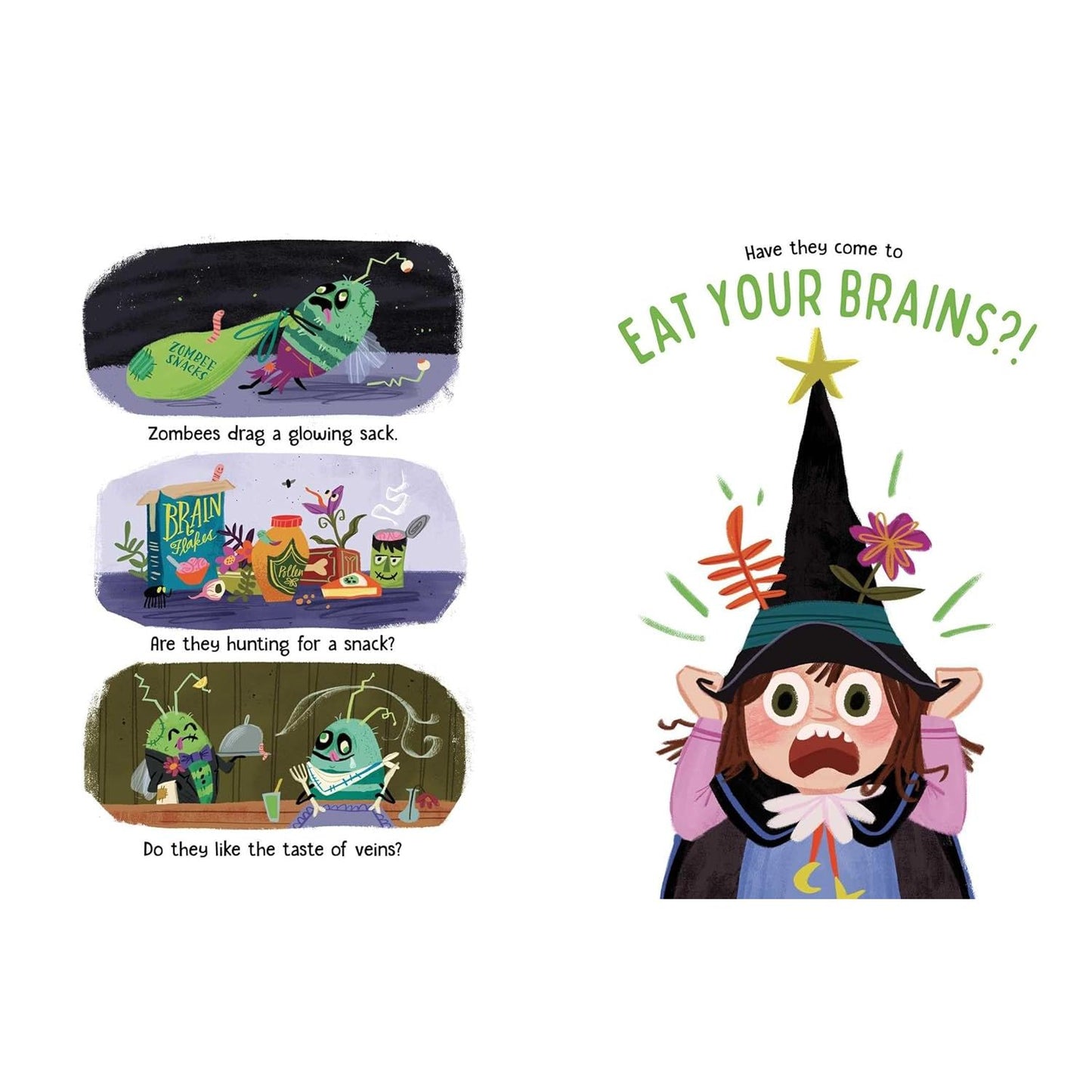 ZOMBEES BY JUSTIN COLON & ILLUSTRATED BY KALY QUARLES