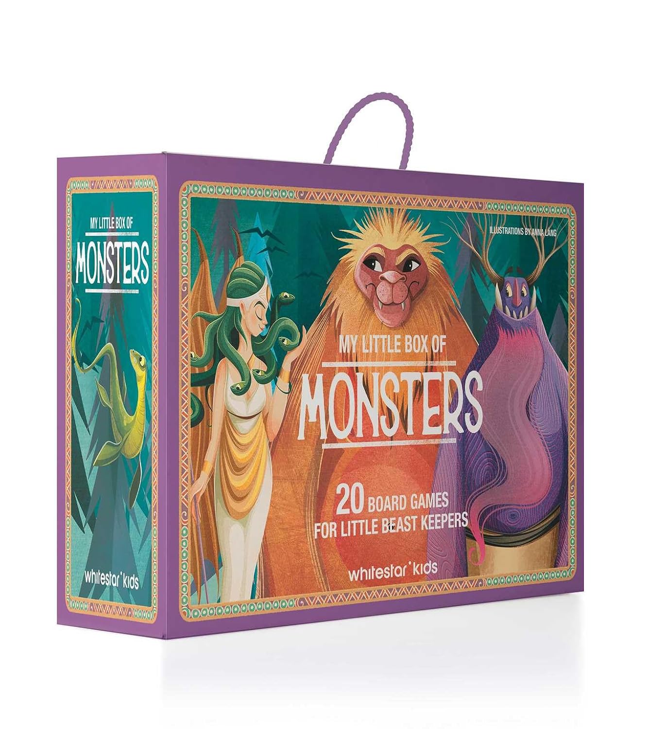 MY LITTLE BOX OF MONSTERS: 20 BOARD GAMES FOR LITTLE BEAST KEEPERS BY ANNA LÁNG