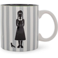 ON WEDNESDAYS WE WEAR BLACK JUMBO MUG