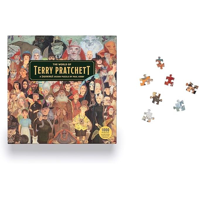THE WORLD OF TERRY PRATCHETT: A DISCWORLD 1000 PIECE JIGSAW PUZZLE