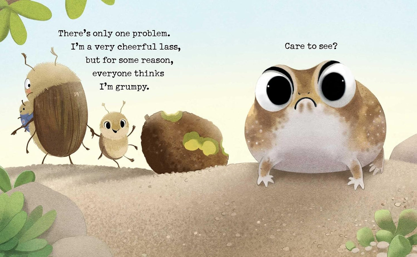 I AM NOT GRUMPY BY CAROLINE L. PERRY, ILLUSTRATED BY SYDNEY HANSON