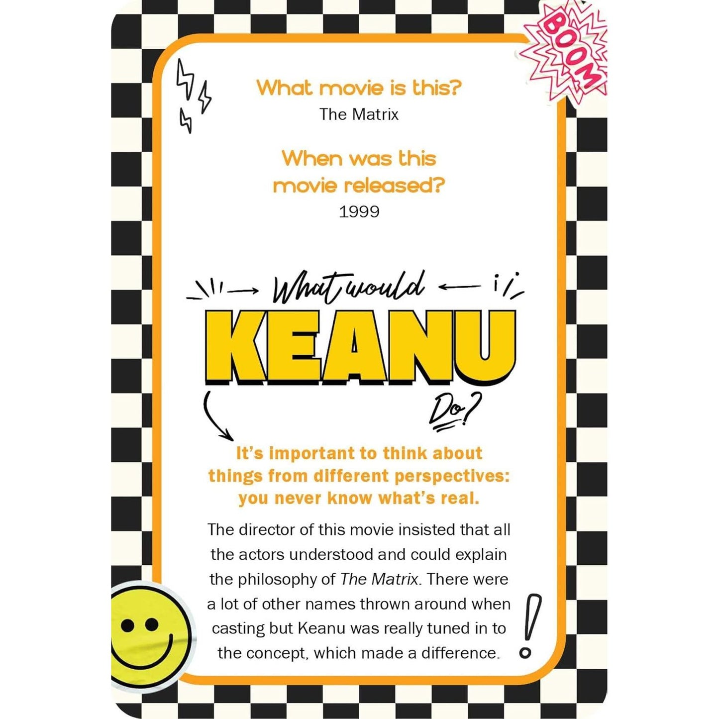 WHAT WOULD KEANU DO? INSPIRATION CARDS
