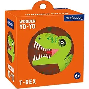 T-REX WOODEN YO-YO