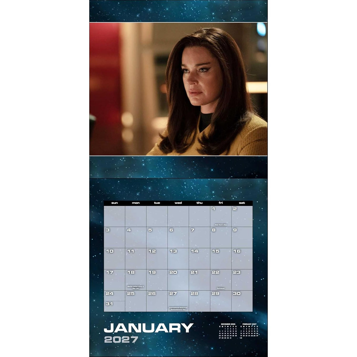 STAR TREK: STRANGE NEW WORLDS 2027 WALL CALENDAR