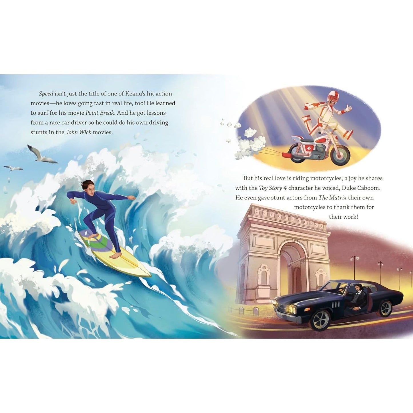 KEANU REEVES- A LITTLE GOLDEN BOOK BIOGRAPHY