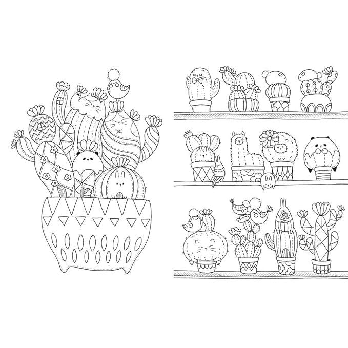 A MILLION CUTE ANIMALS: ADORABLE ANIMALS TO COLOR