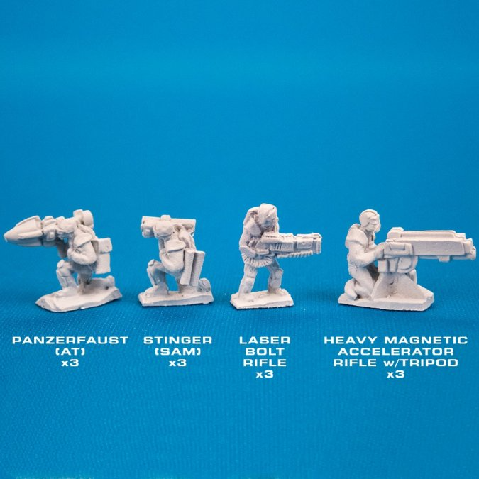 INFANTRY, LIGHT (HVY WEAPONS)