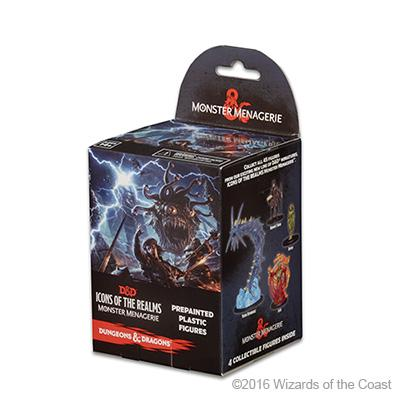 D&D ICONS OF THE REALMS MONSTER MENAGERIE BOOSTER PACK