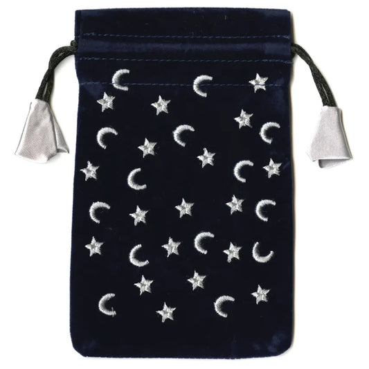 MOON AND STARS MINI TAROT BAG