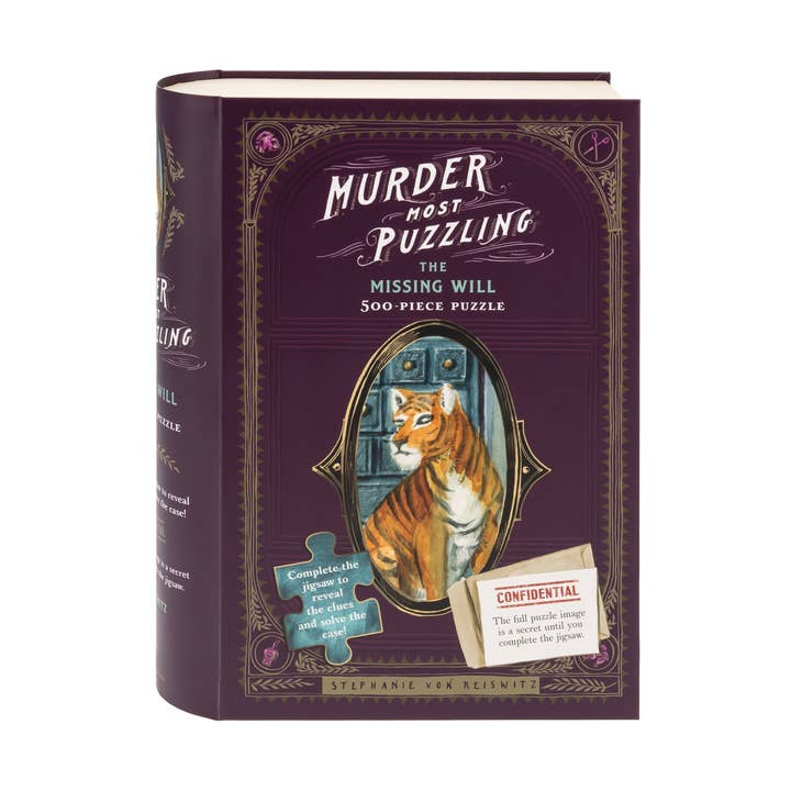MURDER MOST PUZZLING: THE MISSING WILL 500PC PUZZLE