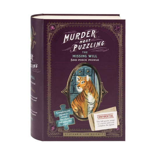 MURDER MOST PUZZLING: THE MISSING WILL 500PC PUZZLE