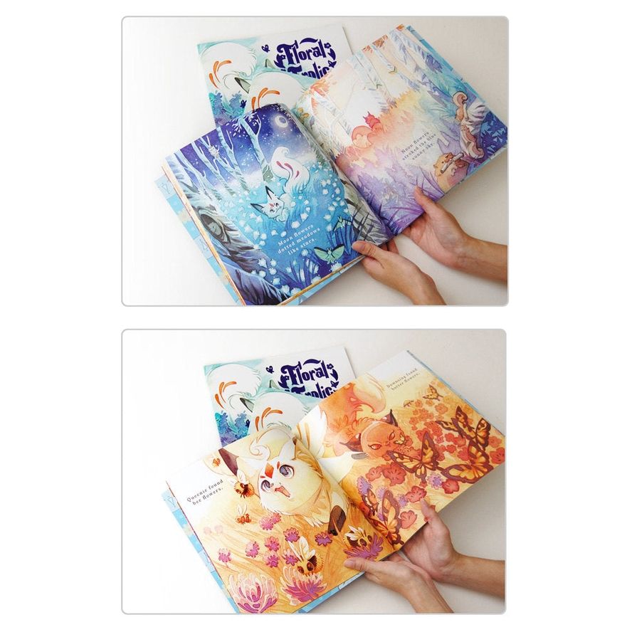 FLORAL FROLIC FOX CHILDREN'S BOOK - BOOK 1 OF THE FLORAL FROLIC SERIES