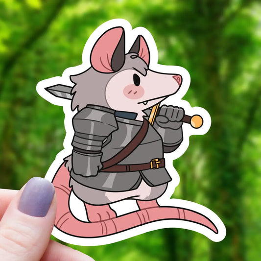 OPOSSUM PALADIN RPG STICKER