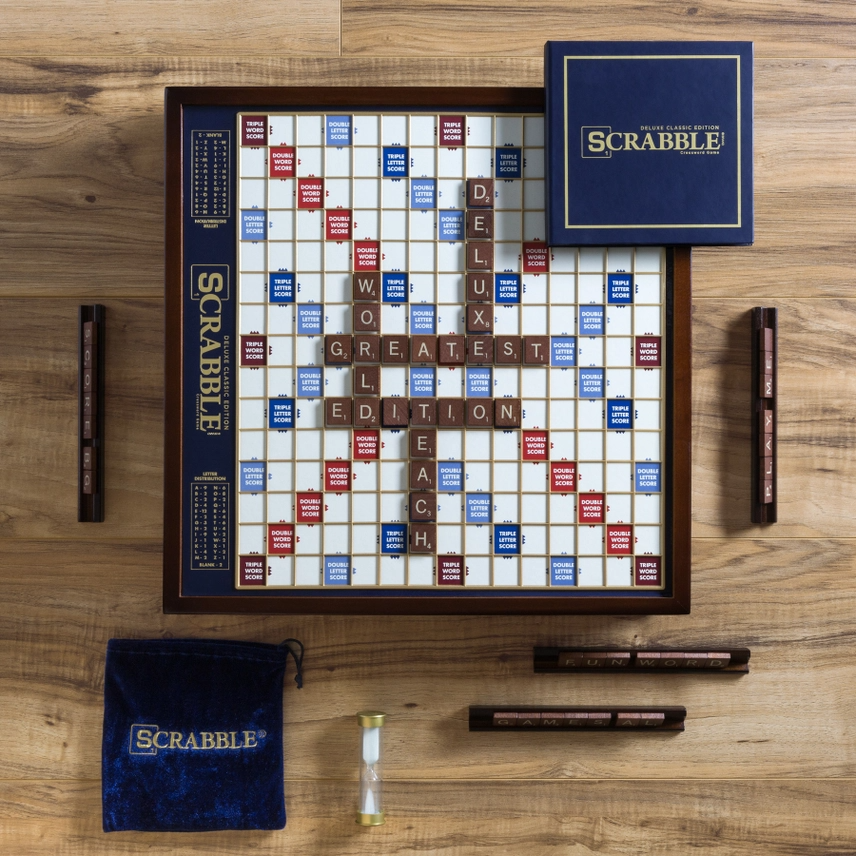 SCRABBLE DELUXE CLASSIC EDITION