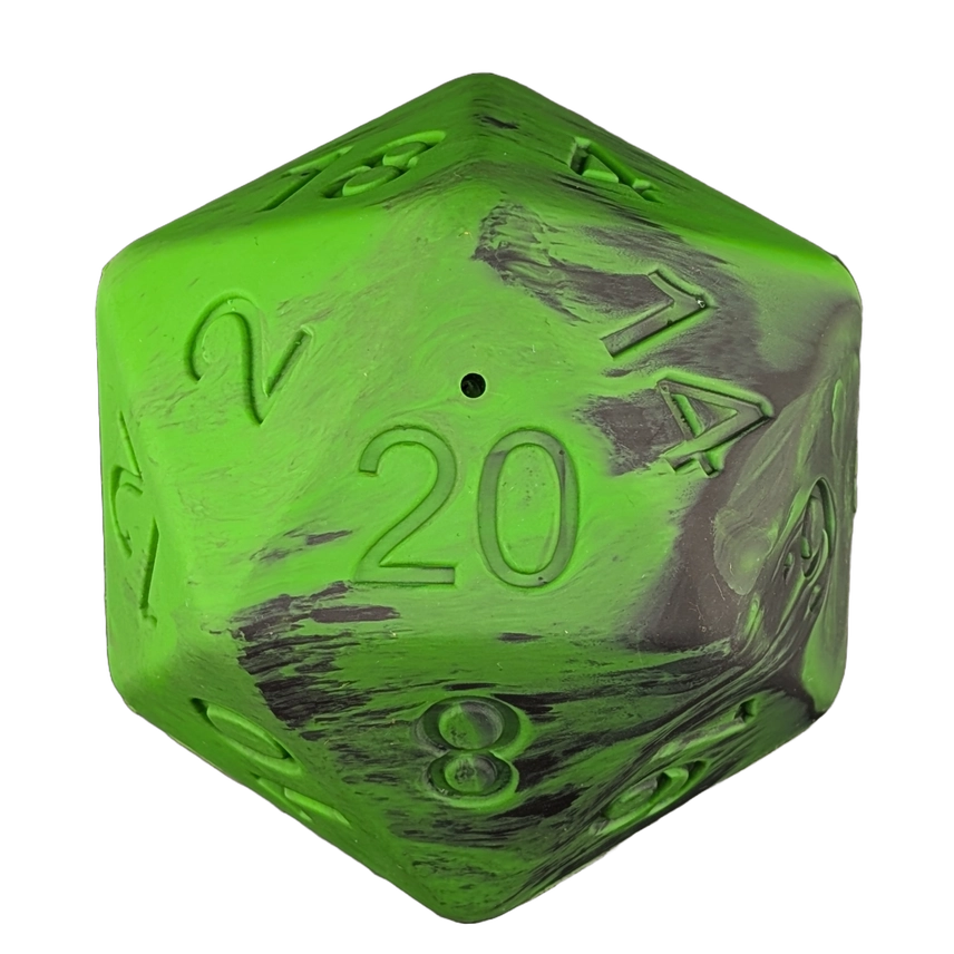 BARBARIAN STRENGTH TREAT DISPENSER D20