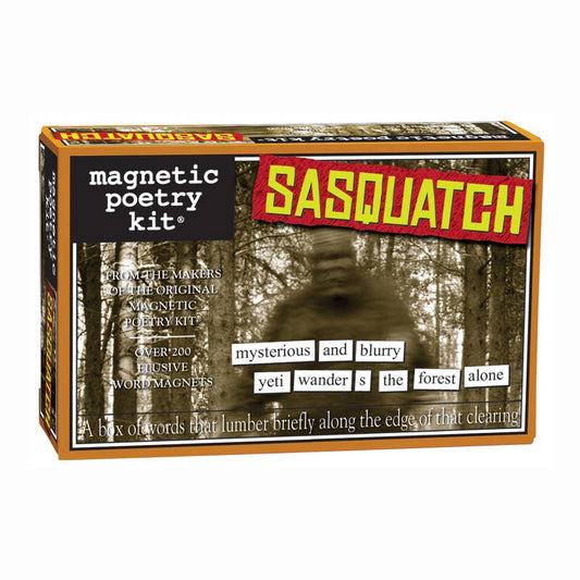 SASQUATCH MAGNETIC POETRY KIT