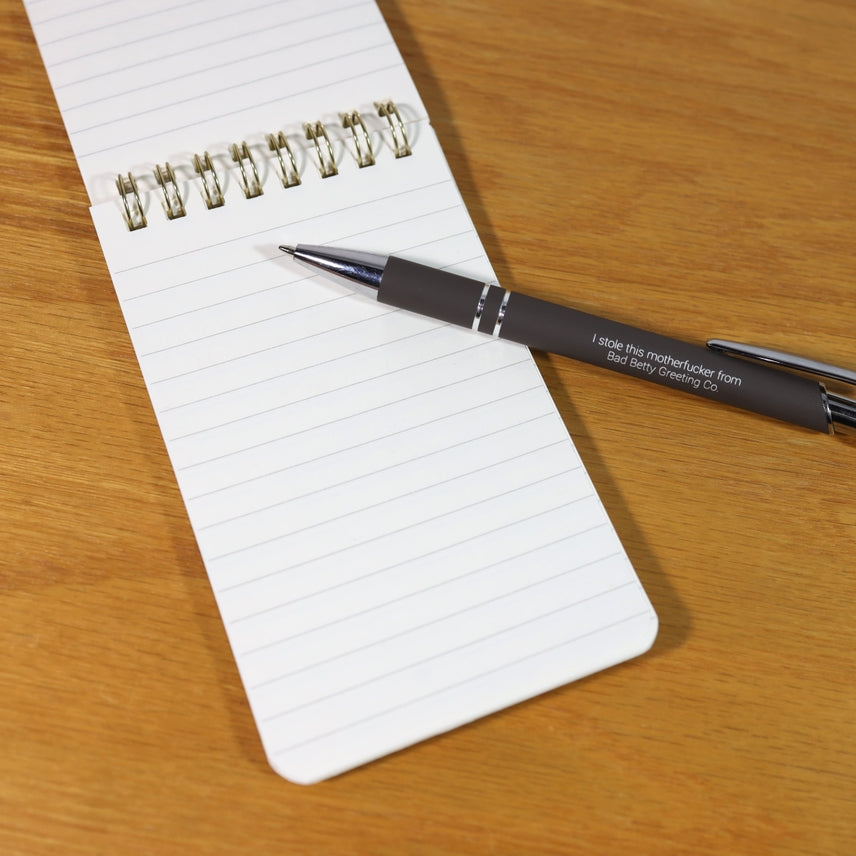 I'M NOT BOSSY. I'M AGGRESSIVELY HELPFUL SPIRAL MEMO NOTEPAD