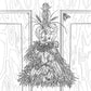 THE GREEN WITCH'S COLORING BOOK