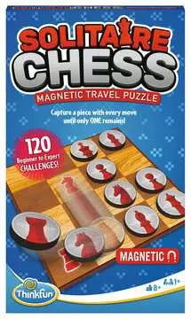SOLITARE CHESS MAGNETIC TRAVEL PUZZLE