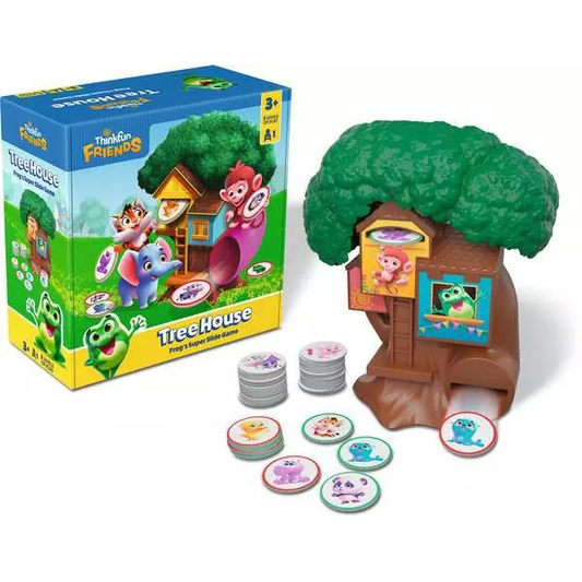 TREE HOUSE: FROG'S SUPER SLIDE GAME 3+