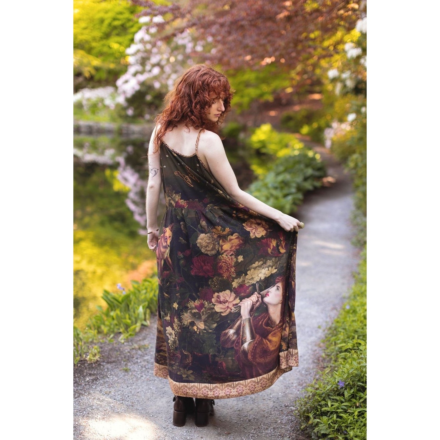 THE MESSENGER MAXI SLIP DRESS BY MARKET OF STARS (SMALL/MEDIUM)