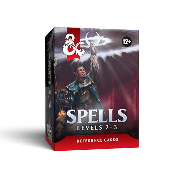 D&D REFERENCE CARDS: SPELLS TROVE LEVELS 2-3