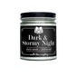 DARK AND STORMY NIGHT JAR CANDLE