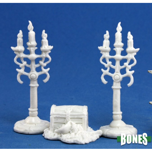 TREASURE PILE & CANDELABRA