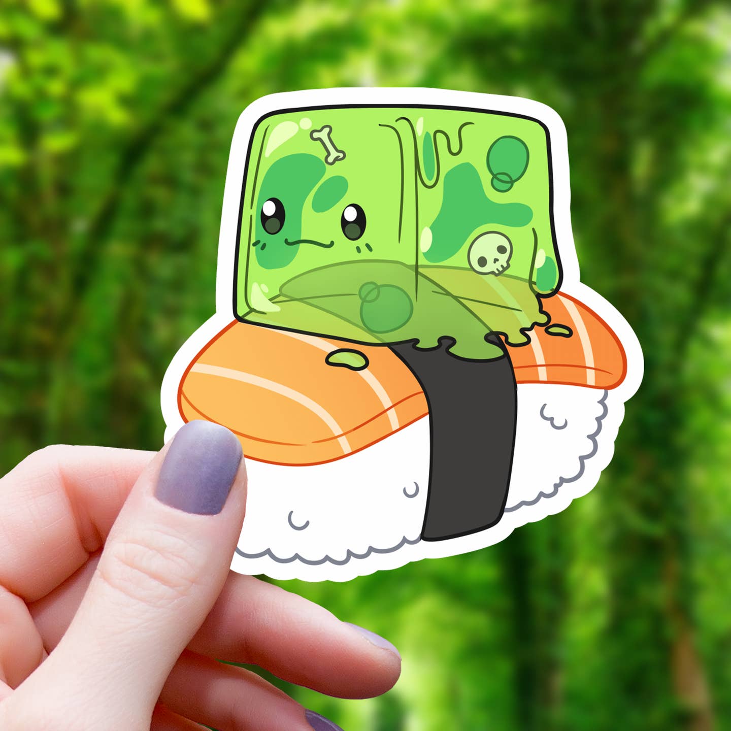 GELATINOUS CUBE SASHIMI STICKER