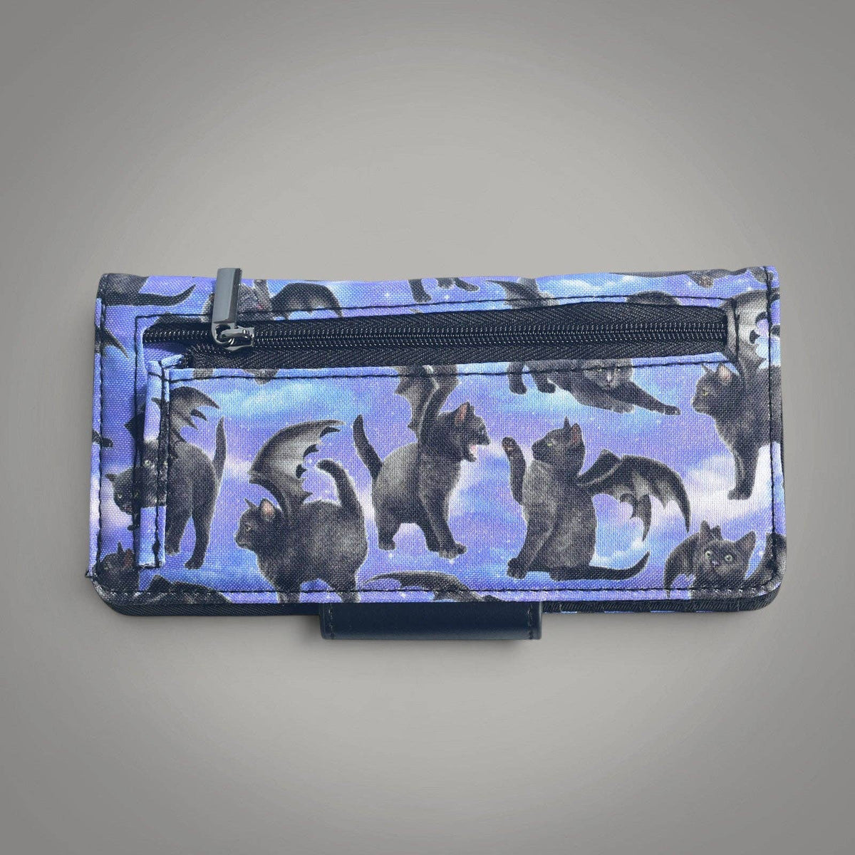 BATTY CATS LONG WALLET