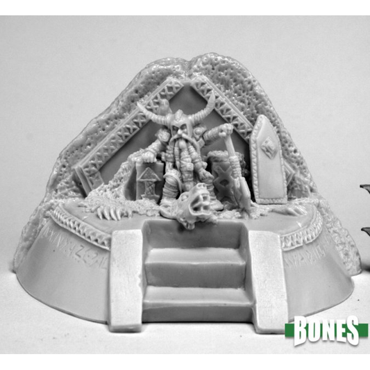 DWARF KING ON THRONE