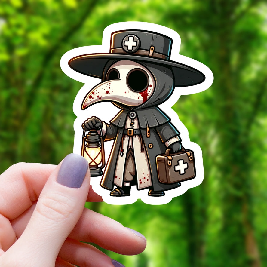 CHIBI PLAGUE DOCTOR STICKER